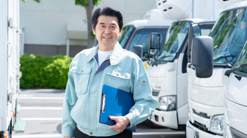 イメージ画像:運送会社経営者